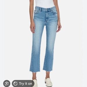 Pistola Lennon High Rise Crop Boot Jeans